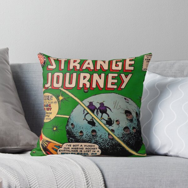 Item preview, Vintage golden age horror comic book Strange Journey  designed and sold by beachcamper.