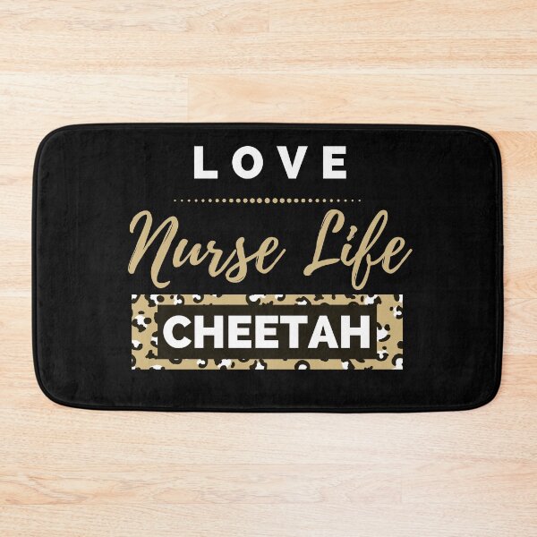Item preview, Love Nurse Life Cheetah designed and sold by healthybrains.