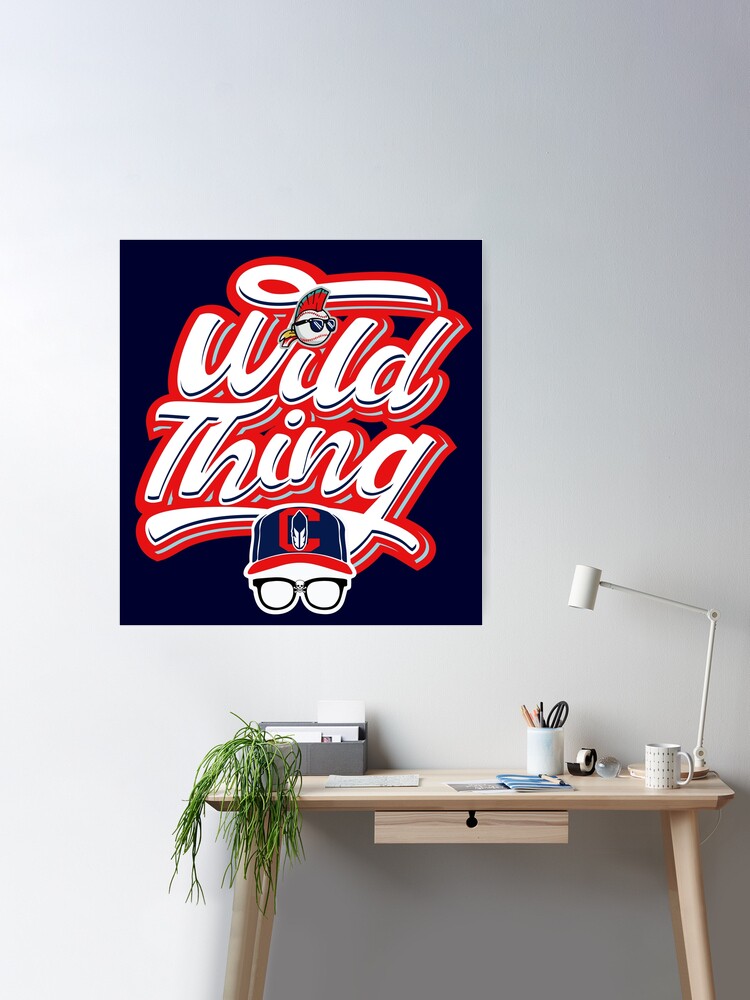 Ricky Wild Thing Vaughn Trading Card Poster for Sale by alhern67