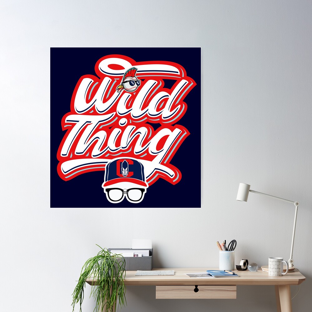 Ricky Wild Thing Vaughn Trading Card Sticker for Sale by alhern67