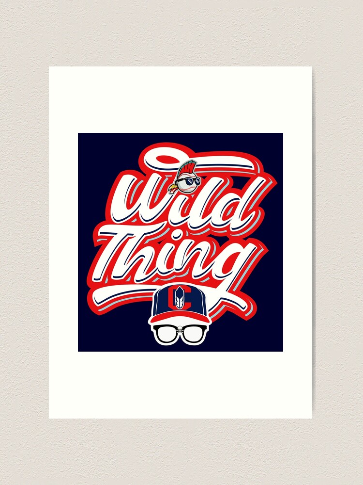 Ricky Wild Thing Vaughn Trading Card Poster for Sale by alhern67