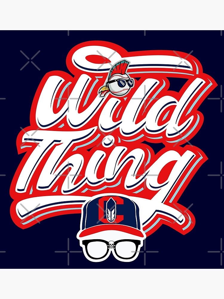 Ricky Wild Thing Vaughn Trading Card Sticker for Sale by alhern67