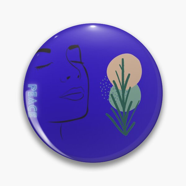 Item preview, FACE WOMAN, CIRCLES, PLANT PEACE designed and sold by FideliDesigns.