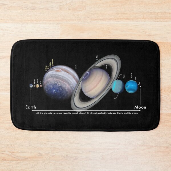Item preview, Earth-Moon Distance fits all Planets! designed and sold by Pablo Carlos Budassi.