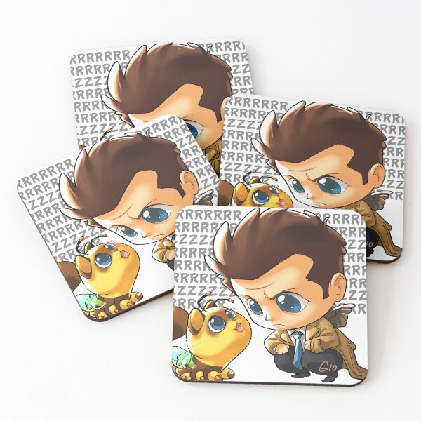 Item preview, Castiel interrogating the Beeline designed and sold by Gio Guimaraes.
