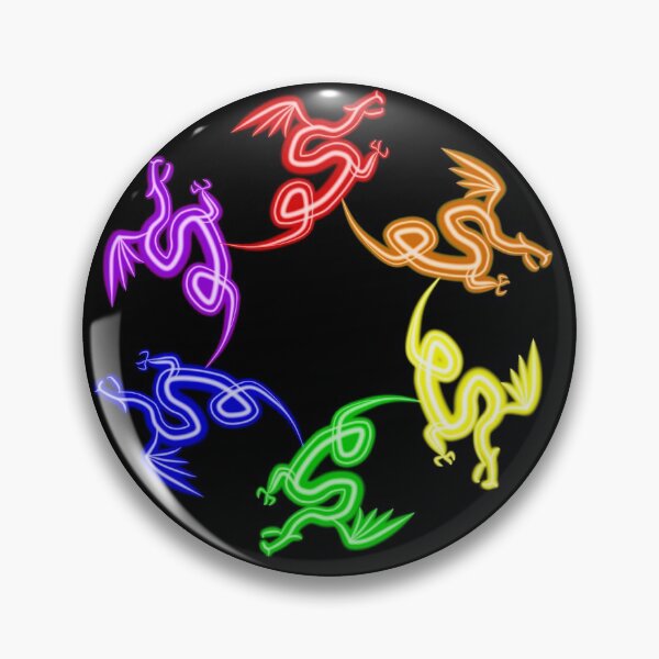 Item preview, Neon Dragon Pride Mandala designed and sold by FalcoSkyWolf.