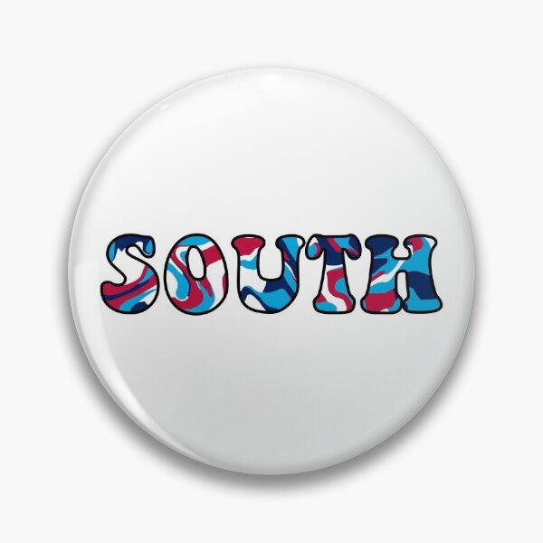 Item preview, Retro Tie-Dye Letter South designed and sold by gbreshears.