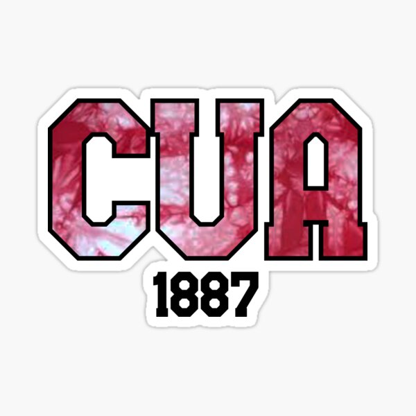 Item preview, Rustic Red Tie Dye Catholic University  designed and sold by kerryperegrine.