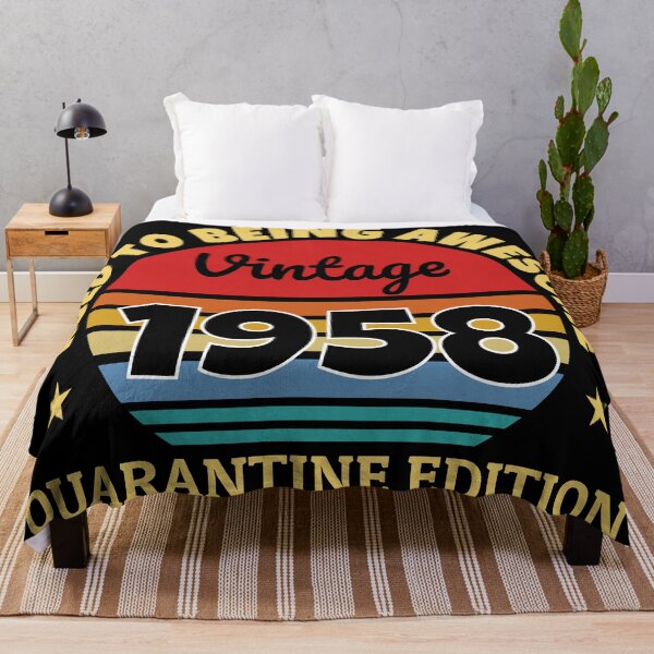 Item preview, Aged To Being Awesome Vintage Born 1958 Quarantine Edition designed and sold by ivperisic.