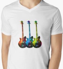 MUSIC Men's V-Neck T-Shirt