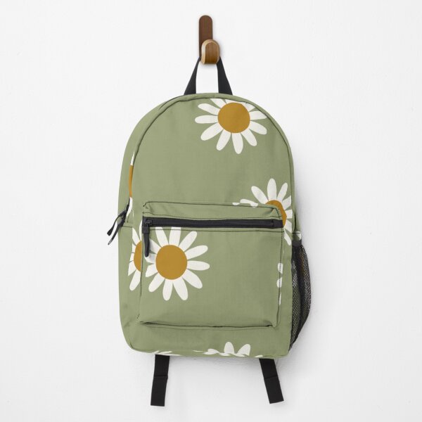 Item preview, Diseño floral de margaritas (verde) designed and sold by Fernanda's Studio.