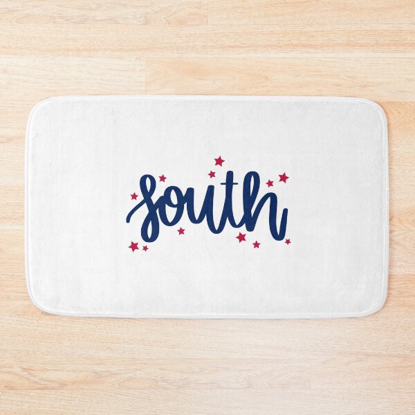 Item preview, Cursive Navy South with Red Stars designed and sold by gbreshears.