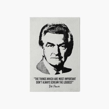 Artikel-Vorschau von Bob Hawke Zitat (abgenutzter Look), designt und verkauft von politicalamity.