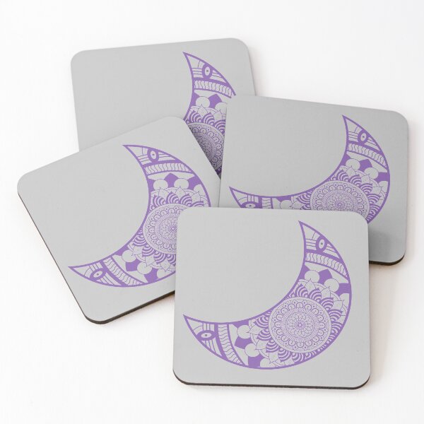 Item preview, Moon Mandala - Purple  designed and sold by TheeForestFox Shop.