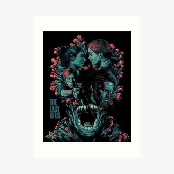The Last of Us Joel and Ellie Family Art Print