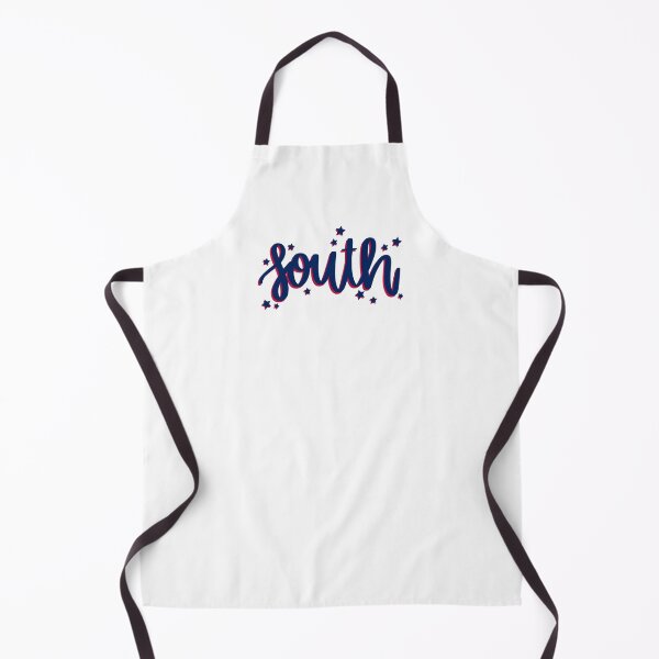 Item preview, Cursive Navy South with Navy Stars Stacked on Red designed and sold by gbreshears.