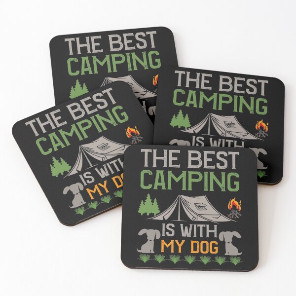 Item preview, Best camping with my dog designed and sold by 1DaisyChainLane.
