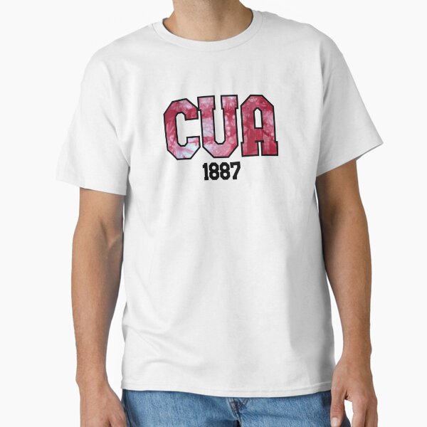 Item preview, Rustic Red Tie Dye Catholic University  designed and sold by kerryperegrine.