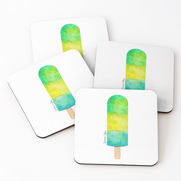 Item preview, Watercolor Popsicle, Mint designed and sold by sanashibata.