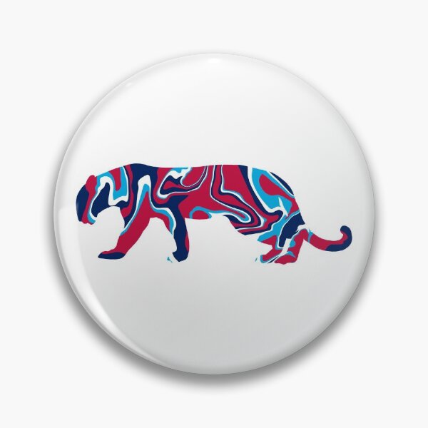 Item preview, Red, White, and Blue Tie-Dye Jaguar designed and sold by gbreshears.