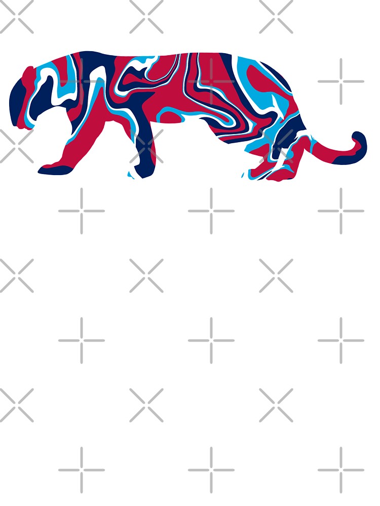 Tie Dye Jaguar 