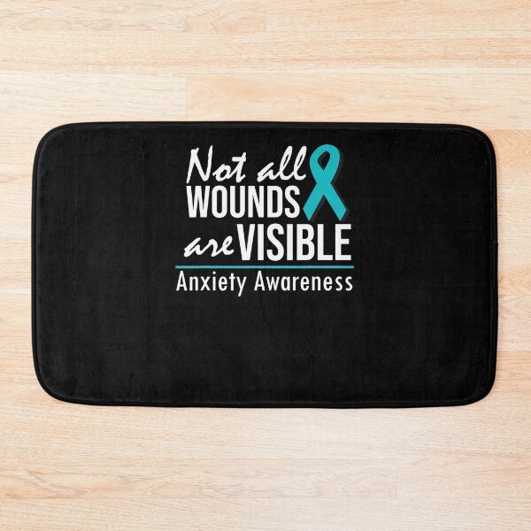 Item preview, Anxiety Awareness Invisible Wounds Mental Health designed and sold by MaudeKesslon.