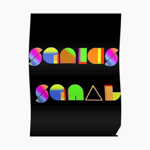 Logo de l'escouade de calmars Poster