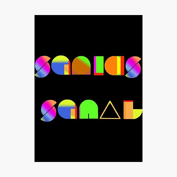 Squid Squad logo  Photographic Print