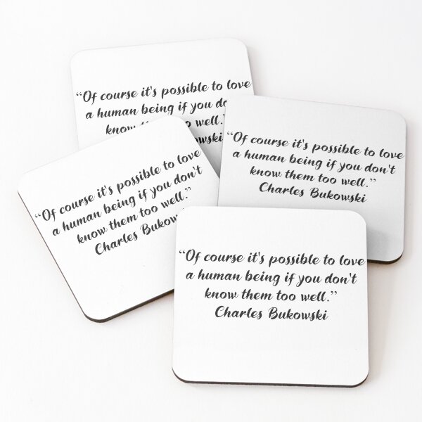 Item preview, Charles Bukowski Quotes designed and sold by 4ever-Undaunted.
