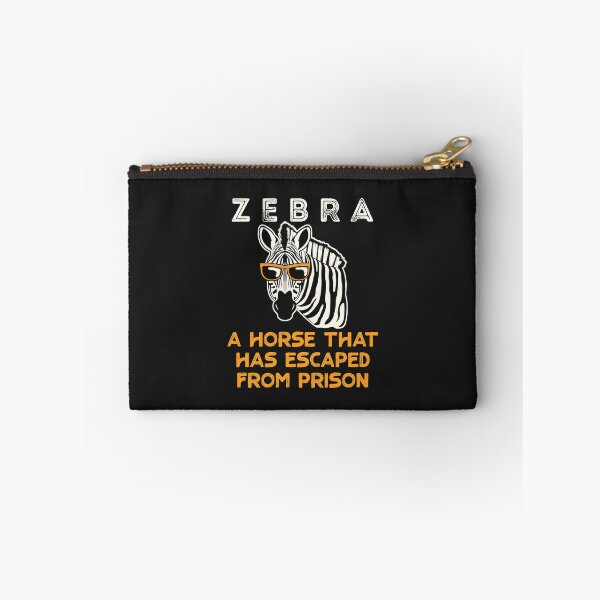Item preview, Zebra Joke Horse That Escaped From Prison designed and sold by jaygo.