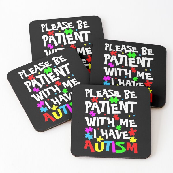 Aperçu de l'œuvre Enfants Aspergers s'il vous plaît soyez patient avec moi, j'ai l'autisme créée et vendue par MaudeKesslon.