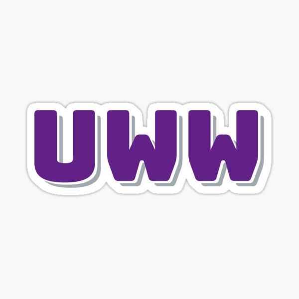 United World Wrestling UWW Logo University of Wisconsin Whitewater Pin | Redbubble