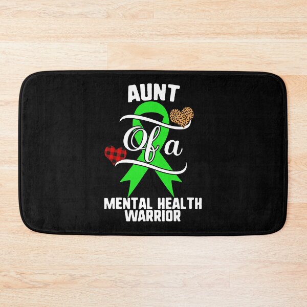 Item preview, Aunt Mental Health Awareness Leopard Buffalo Plaid Family designed and sold by MaudeKesslon.