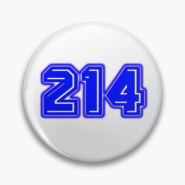 Item preview, Blue Number 214 designed and sold by sport-blue.