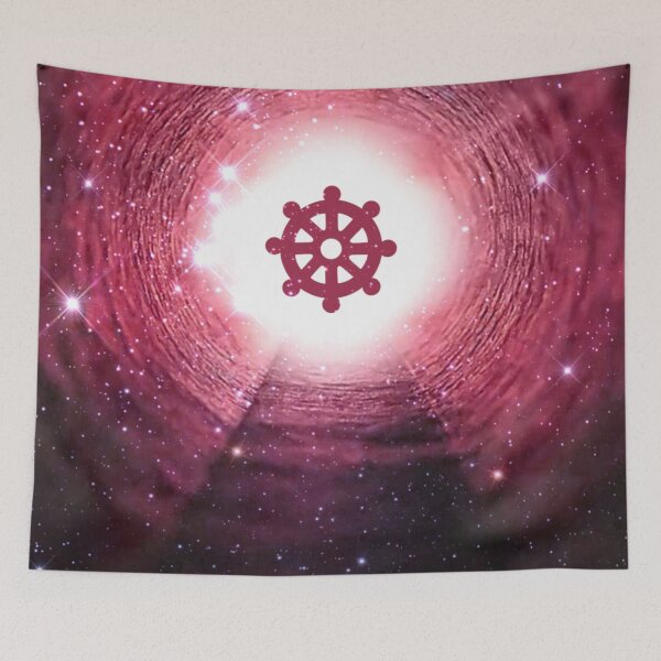 Item preview, Buddhism (Wheel of Dharma) designed and sold by Powerofwordss.