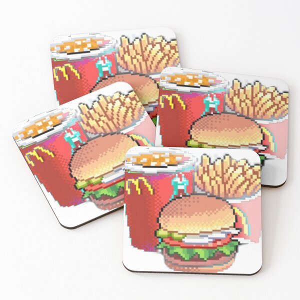 Item preview, McDonald's Pixel Meal designed and sold by GreasyGerbil.