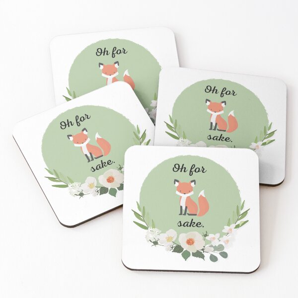 Item preview, Oh For Fox Sake designed and sold by Kira Erickson.