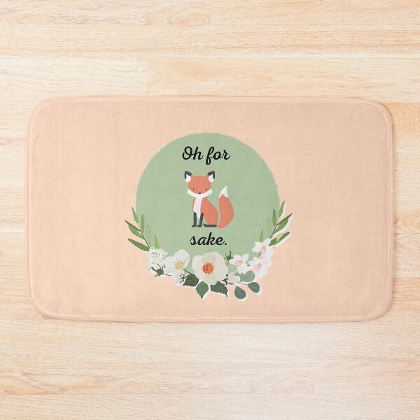 Item preview, Oh For Fox Sake designed and sold by Kira Erickson.