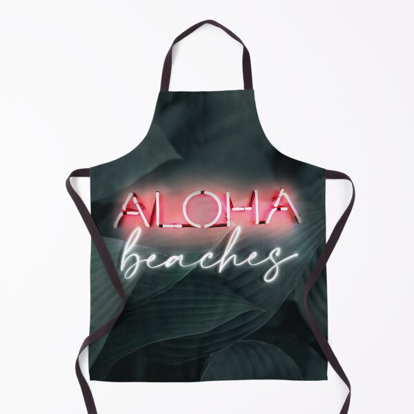 Item preview, Neon light poster Aloha beaches art designed and sold by Digital Cloud.