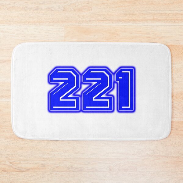 Item preview, Blue Number 221 designed and sold by sport-blue.