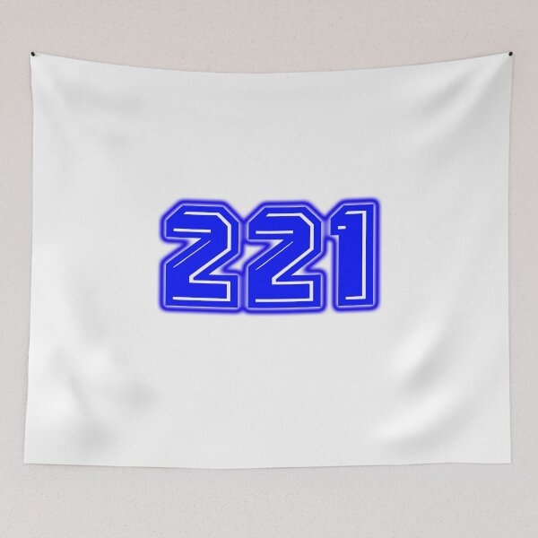 Item preview, Blue Number 221 designed and sold by sport-blue.