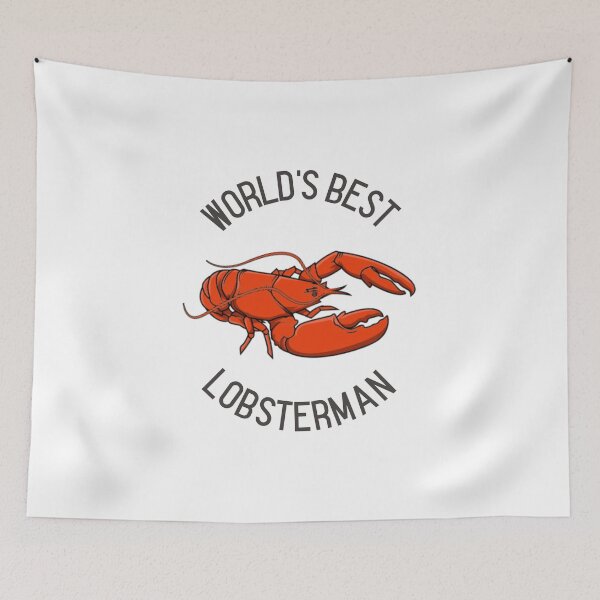 Item preview, Worlds Best Lobsterman Angler Fisherman Lobster designed and sold by HppyStrngHelthy.
