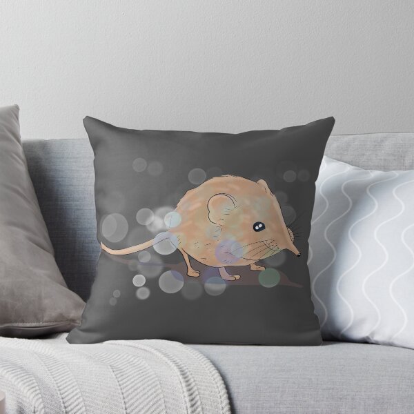 Elephant Shrew Throw Pillow