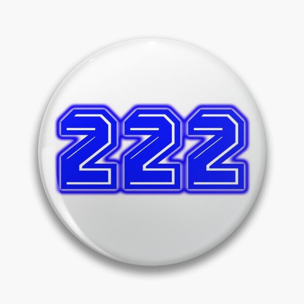Item preview, Blue Number 222 designed and sold by sport-blue.