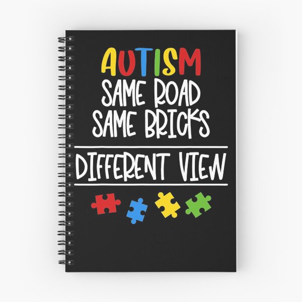 Item preview, Autism Same Road Same Bricks Different View Autism Awareness designed and sold by MaudeKesslon.
