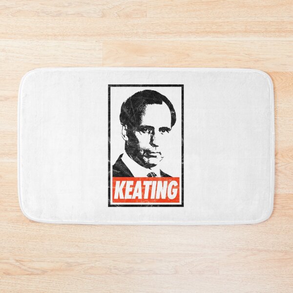 Item preview, Keating (White Worn Look) designed and sold by politicalamity.