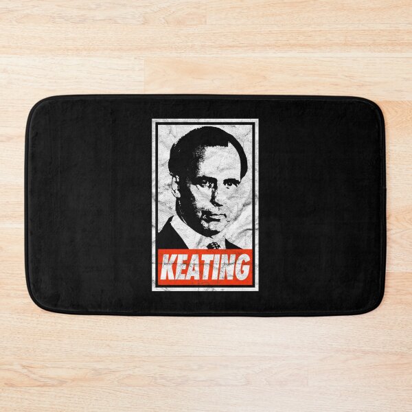 Item preview, Keating (Black Worn Look) designed and sold by politicalamity.
