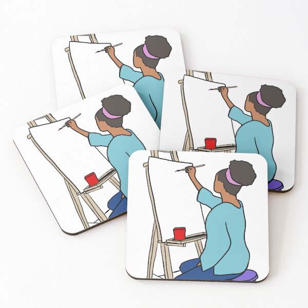 Item preview, woman painting designed and sold by mgir-art.