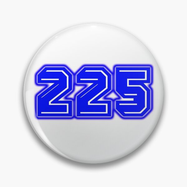 Item preview, Blue Number 225 designed and sold by sport-blue.