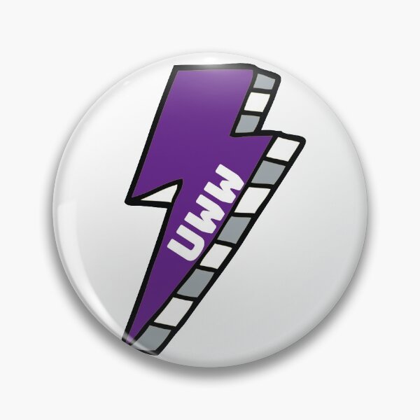 Item preview, UWW University of Wisconsin Whitewater Lightning Bolt designed and sold by kkosmicki.